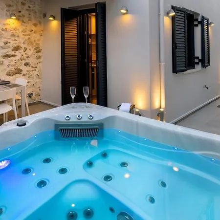Vasan - Luxury Old Town House With Private Jacuzzi Semesterbostad Rethymno